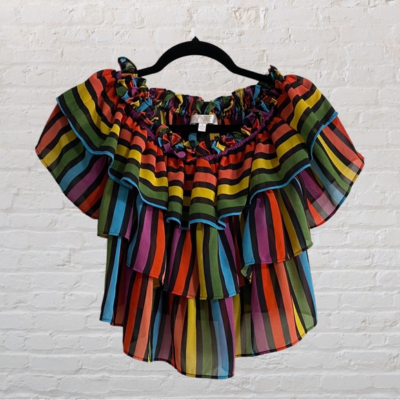 26. WAYF🌈Crop Top AND🌈Tie-Dyed Bandana - Bundle! - Picture 2 of 8